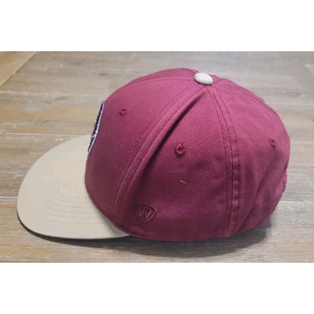 FSU Florida State Seminoles Youth Hat Garnet Gold Snapback Top Of The World NCAA